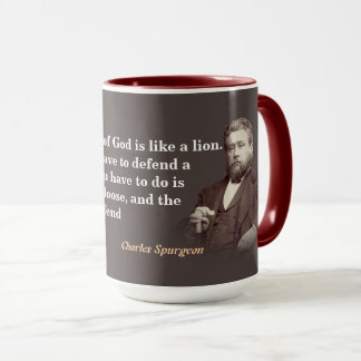 Charles Spurgeon Zitat zum Wort Gottes Tasse