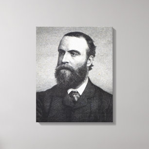 Charles Stewart Parnell Leinwanddruck