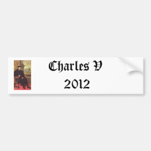 Charles V 2012 Autoaufkleber