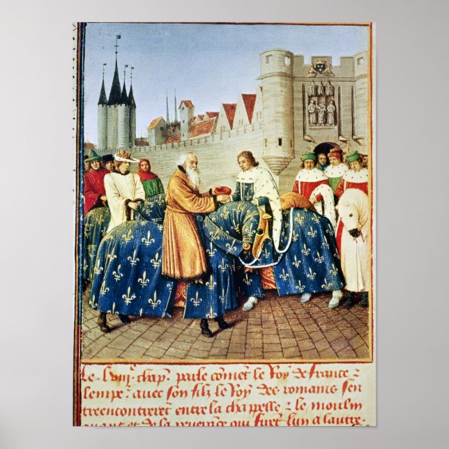Charles V, der Kaiser Charles IV. Poster (Vorne)