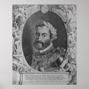 Charles V., Heiliger römischer Kaiser Poster