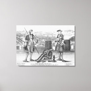 Charles V, Herzog von Lothringen und Bar, mit Leinwanddruck