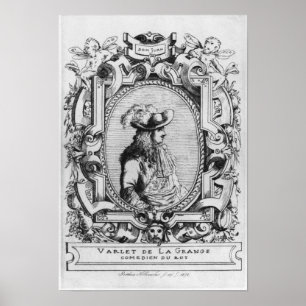 Charles Varlet, bekannt als La-Gutshof Poster