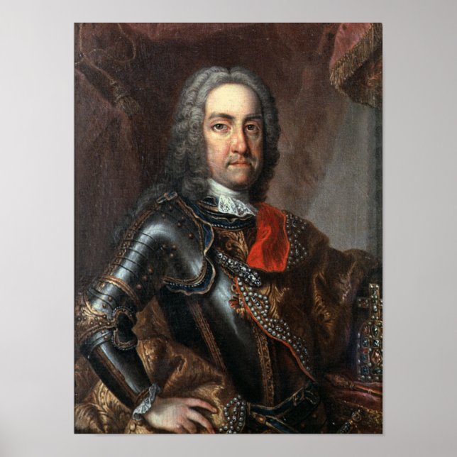Charles VI Heiliger römischer Kaiser Poster (Vorne)
