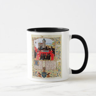 Charles VI von Frankreichs Begräbnis Tasse