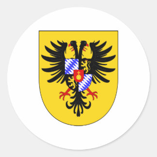 Charles VII Arms Kaisermatte Heiliger Römischer Ka Runder Aufkleber