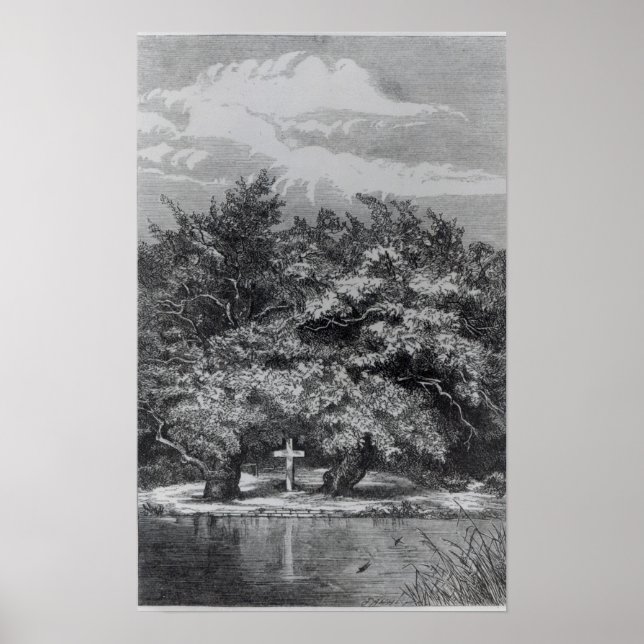 Charles Waterton's Grave Poster (Vorne)