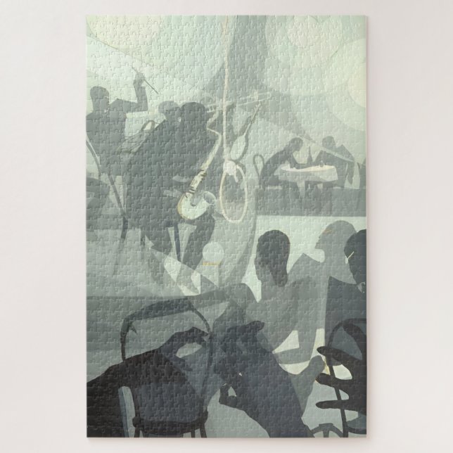 Charleston – 1928 Aaron Douglas Art Puzzle (Vertikal)