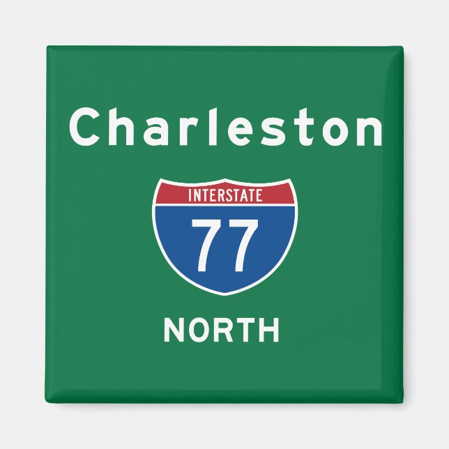 Charleston 77 magnet (Vorne)
