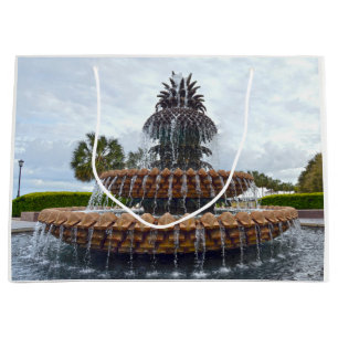 Charleston-Ananas-Brunnen, South Carolina Große Geschenktüte