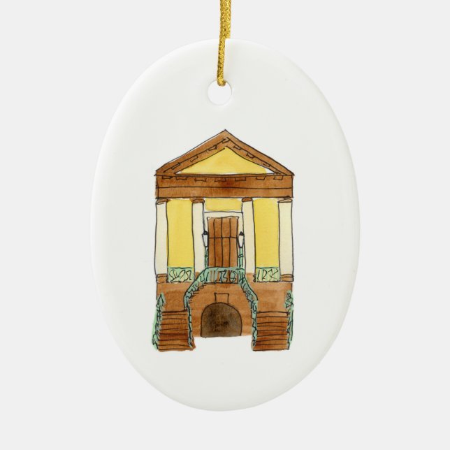 Charleston City Mark Ornament (Vorne)
