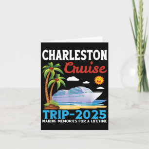 Charleston Cruise Trip 2025 Erinnerungen für einen Karte
