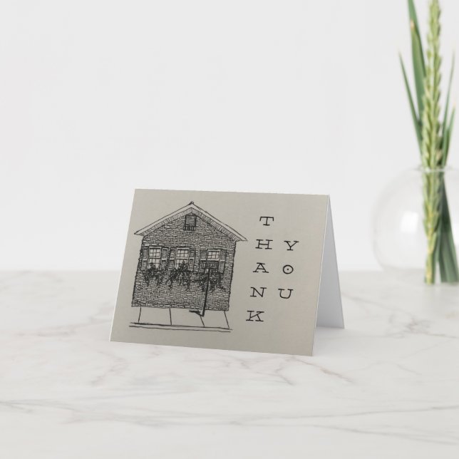 Charleston Dankeskarte (Vorderseite)