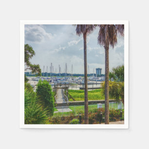 Charleston-Hafen Serviette