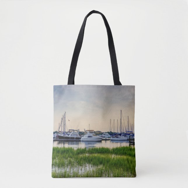 Charleston Harbour Boats Sunset (Vorderseite)