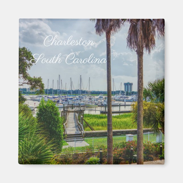 Charleston Harbour Magnet (Vorne)