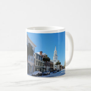 Charleston in der Schnee-Tasse Kaffeetasse