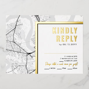 Charleston Liebe Locator UAWG Antwort Folie Einladungspostkarte