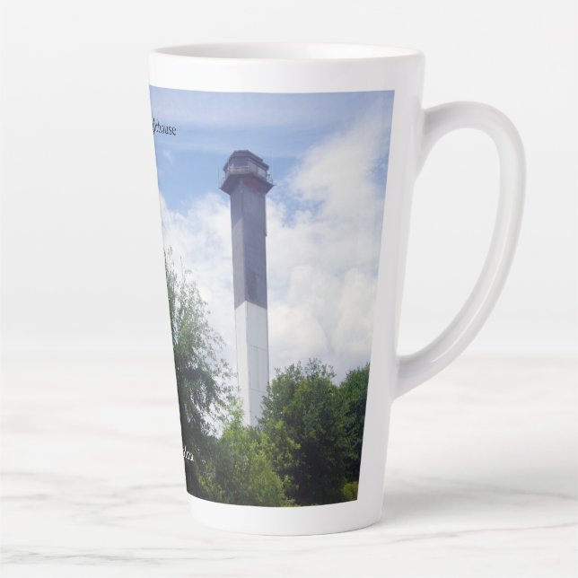 Charleston Lighthouse Latte Tasse (Rechts)