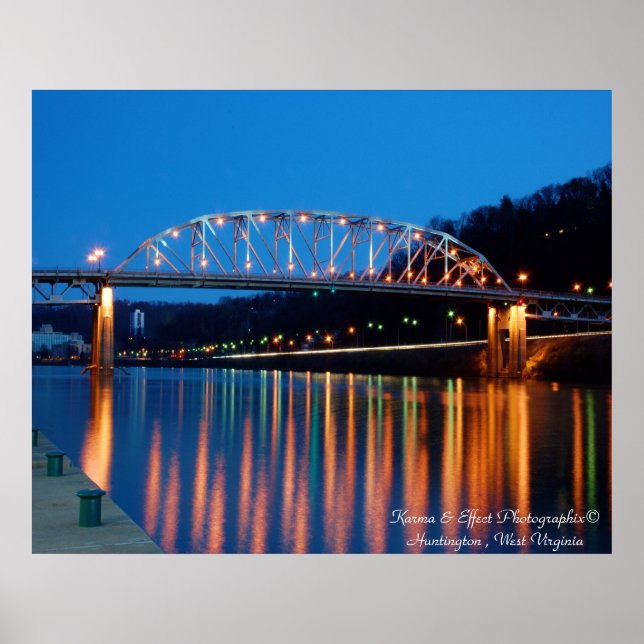 Charleston Night Life Poster (Vorne)