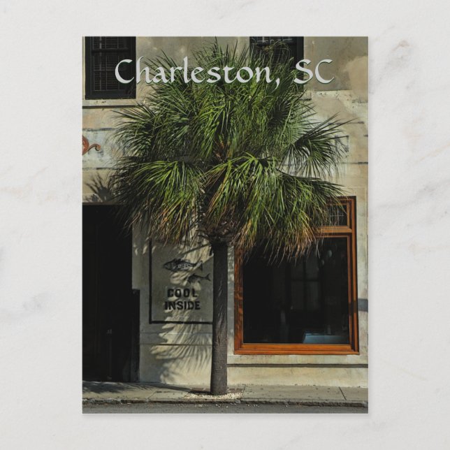 Charleston Post Card Postkarte (Vorderseite)
