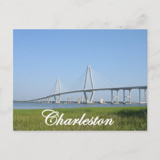 Charleston Ravenel Bridge Postkarte