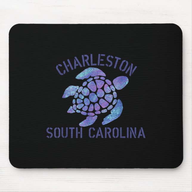 Charleston, SC Beach Design _ Tribal Turtle Gesche Mousepad (Vorne)