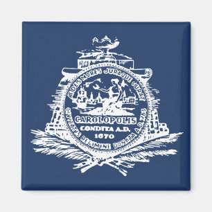Charleston, SC Flag Magnet