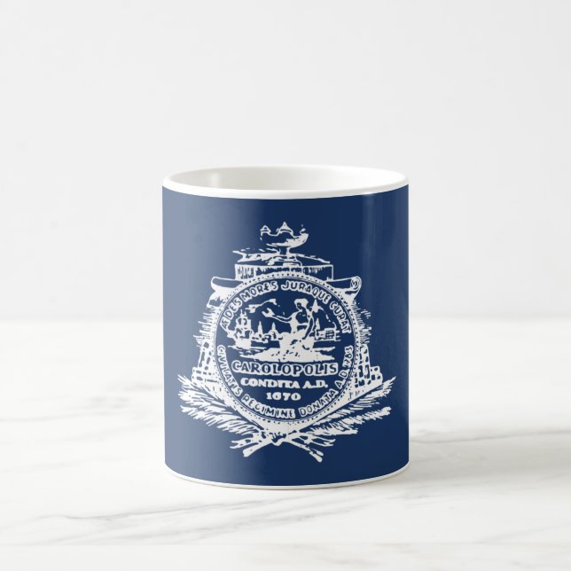 Charleston, SC Flag Tasse (Mittel)