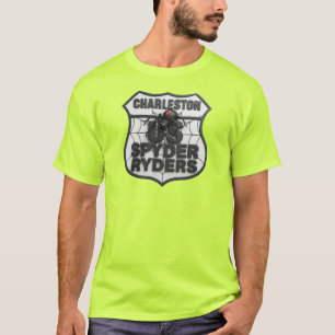 Charleston SC Kapitel - 3D-Logo 2 Front T-Shirt