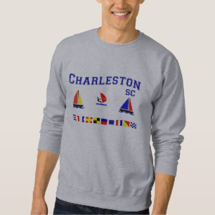 Charleston Sc-Signal-Flaggen Sweatshirt