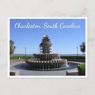 Charleston SC South Carolina, USA Waterfront Park Postkarte