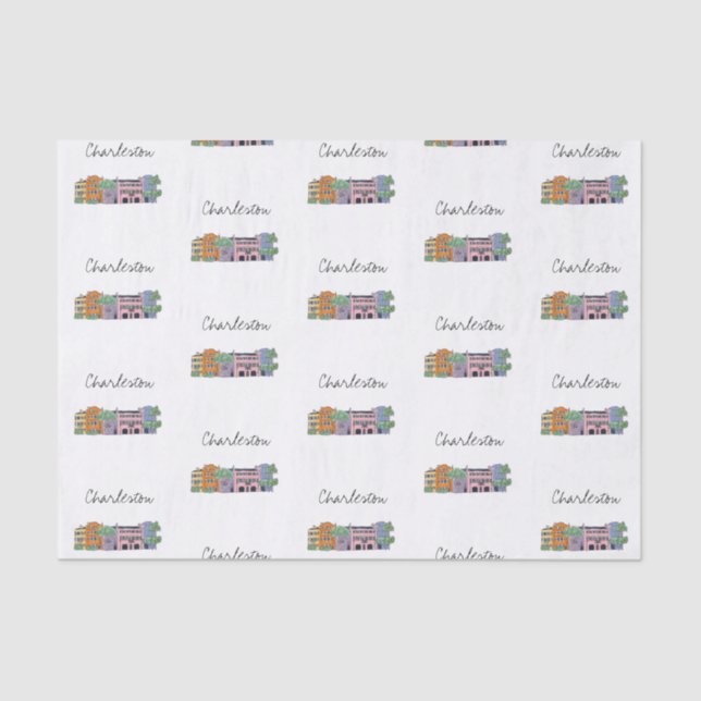 Charleston Seidenpapier (Vorderseite)