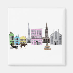 Charleston-Skyline Magnet