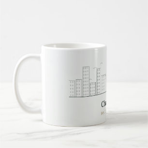 Charleston Skyline Tasse – South Carolina Line Art