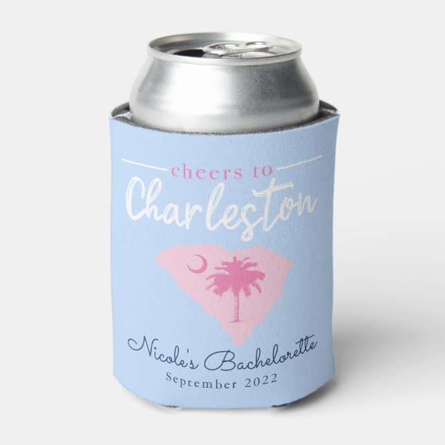 Charleston South Carolina Bachelorette Dosenkühler (Kanne Vorderseite)