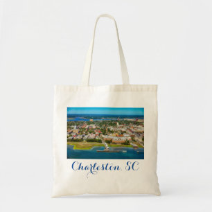 Charleston South Carolina City Skyline Tragetasche