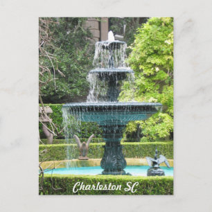 Charleston South Carolina Garden Postkarte