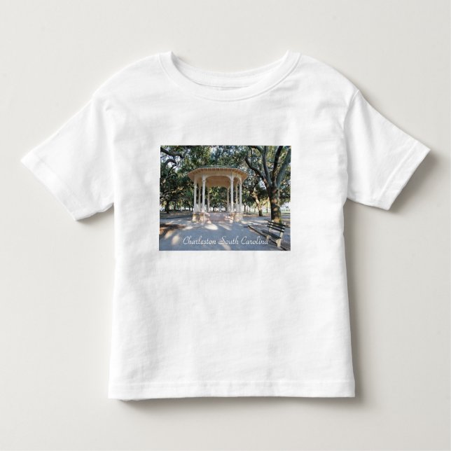 Charleston South Carolina, Gazebo, Battery Kleinkind T-shirt (Vorderseite)