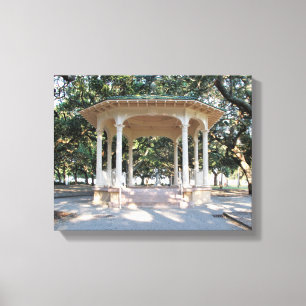 Charleston South Carolina, Gazebo, Battery Leinwanddruck