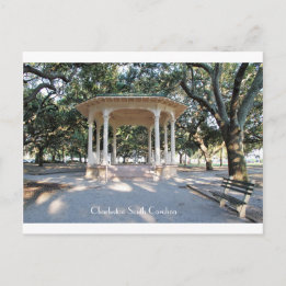 Charleston South Carolina, Gazebo, Battery Postkarte