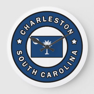 Charleston South Carolina Große Wanduhr
