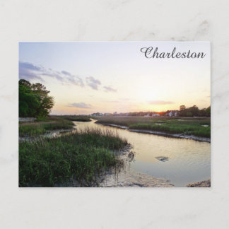 Charleston South Carolina Low Country Travel Foto Postkarte