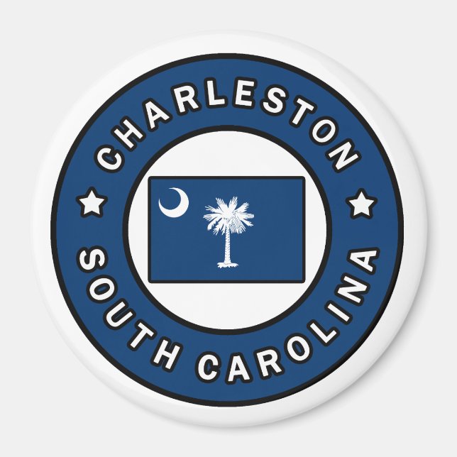 Charleston South Carolina Magnet (Vorne)