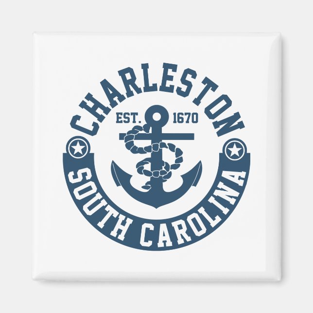 Charleston South Carolina Magnet (Vorne)
