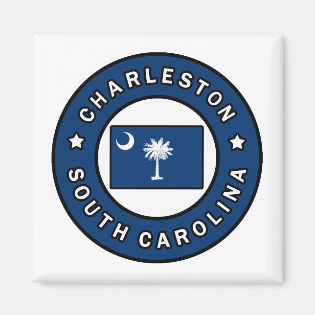 Charleston South Carolina Magnet (Vorne)