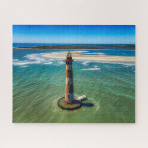 Charleston South Carolina Morris Island Leuchtturm Puzzle