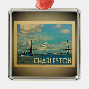 Charleston South Carolina Ornament Aus Metall