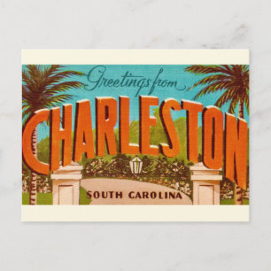 Charleston South Carolina Postcard Postkarte