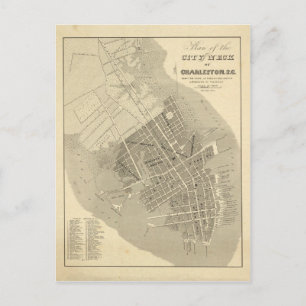Charleston, South Carolina Postkarte